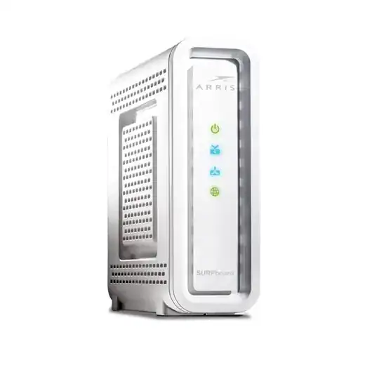 ARRIS SURFboard SB6190 32x8 DOCSIS 3.0 Cable Modem - - White