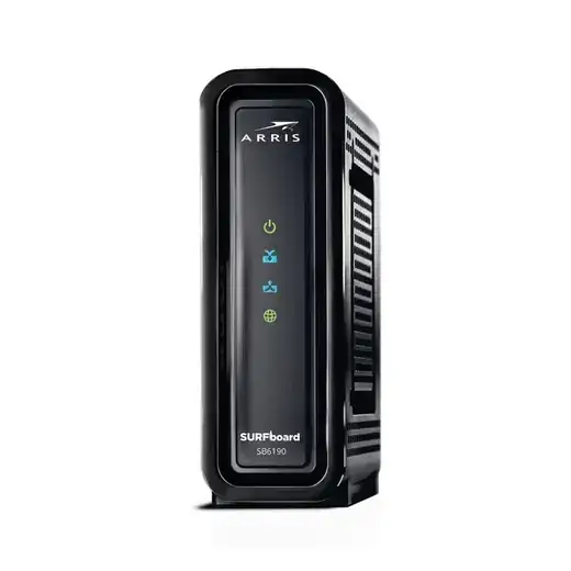 ARRIS SURFboard SB6190 DOCSIS 3.0 32 x 8 Gigabit Cable Modem, Comcast Xfinity