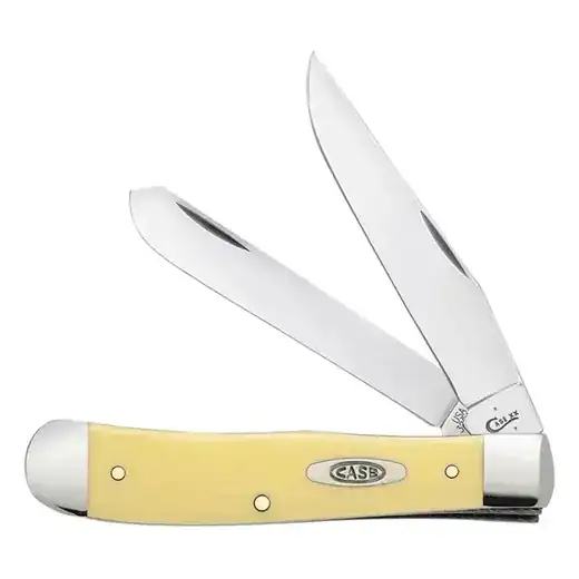 Case WR XX Pocket Knfie Synthetic Handle with Chrome Vanadium Blades Trapper 4 1/8 inches Closed