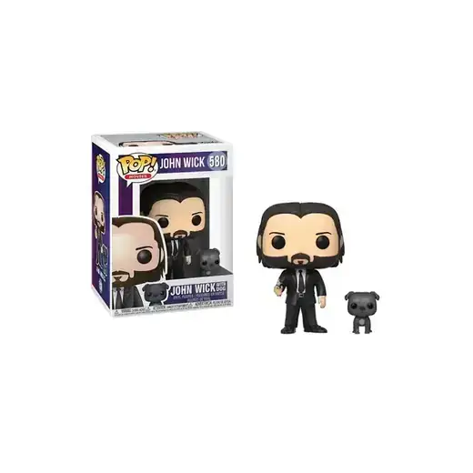 Funko POP & Buddy: John Wick - John (Black Suit) w/ Dog