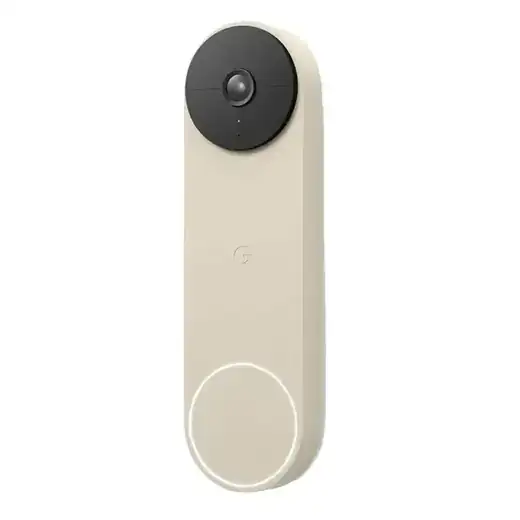 Google - Nest Doorbell Battery - Linen Smart Home Wifi GA03013