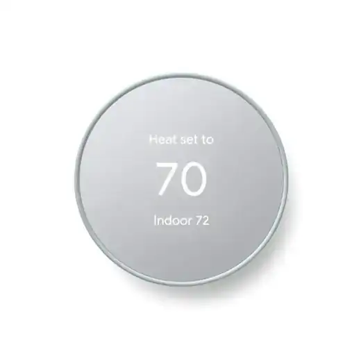 Google Nest G4CVZ Programmable Wi-Fi Thermostat - Color: Fog Gray