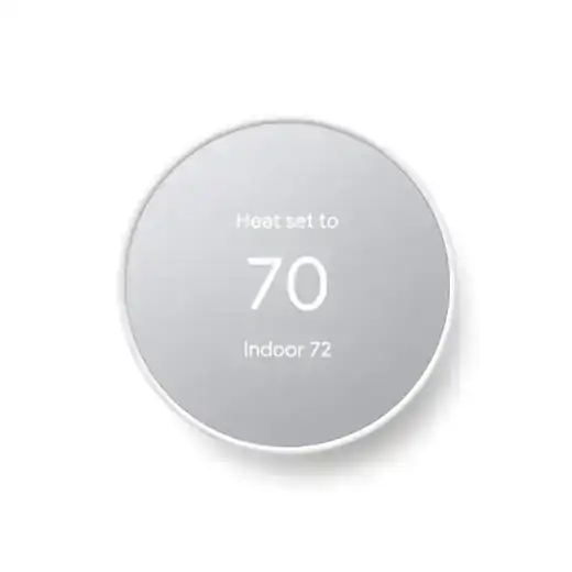 Google Nest Thermostat 4th Gen Snow White Smart Wi-Fi Programmable G4CVZ