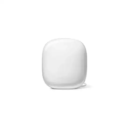 Google Nest Wifi Pro AX de Triple Banda Bluetooth de Baja Energía (BLE), Router de Malla Wifi 6e con Adaptador de Corriente de 22 W, Cable Ethernet
