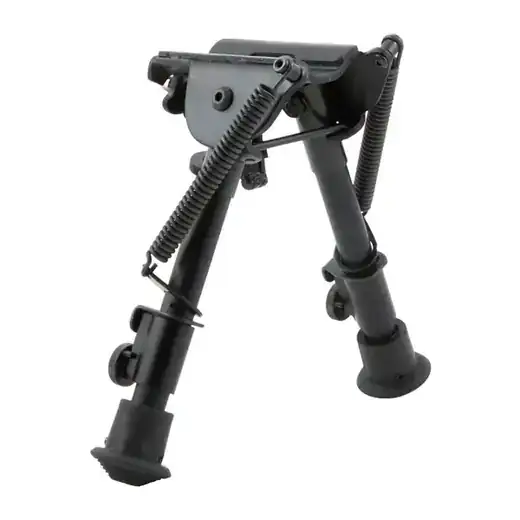 Harris Bipods BR1A2 Non-Swivel BR Bipod Black 6-9″ Steel/Aluminum
