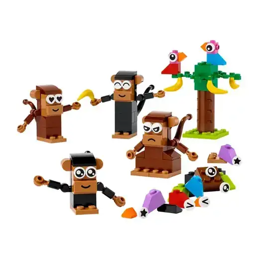 LEGO CLASSIC: Creative Monkey Fun (11031)