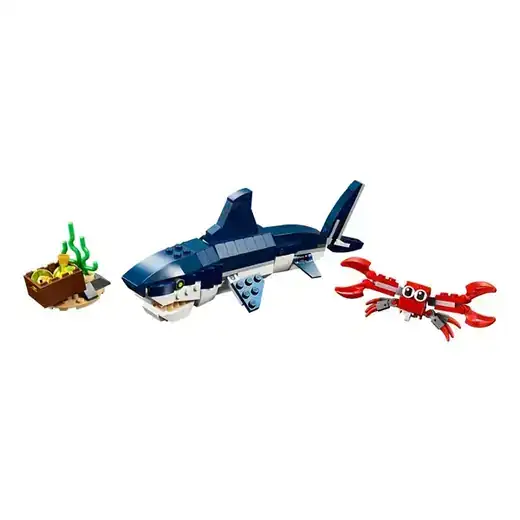 LEGO Creator 3in1 Deep Sea Creatures 31088 Building Kit, 2019 (230 Piece)
