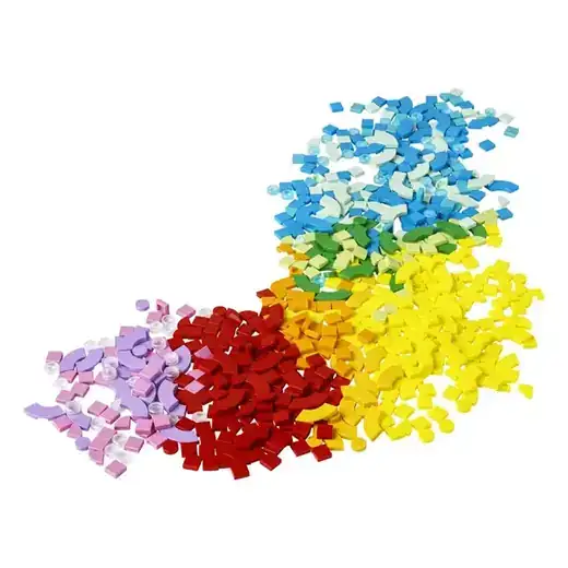 LEGO DOTS Lots of DOTS 41950 - Lettering Tiles, Craft Kits for Kids, Art & DIY Room DΓ©cor Accessories, Message Boards, Birthday & Party Gift Idea Set