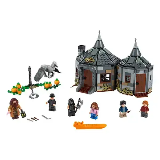LEGO Harry Potter Hagrid's Hut: Buckbeak's Rescue 75947 Building Toy from The Prisoner of Azkaban (496 Pieces)