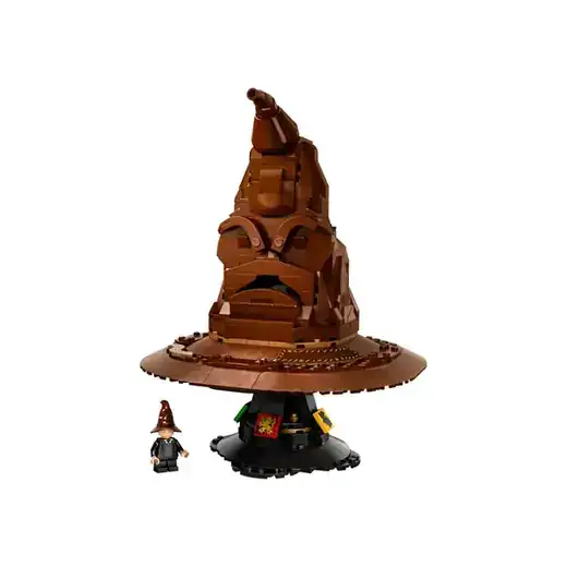 LEGO Harry Potter Talking Sorting Hat W/ 31 Voices - Harry Potter Building Set - Gift Idea for Adults, Women & Men, 18+ - 76429
