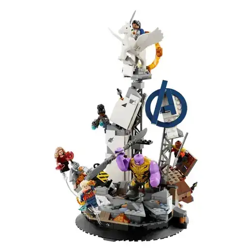 LEGO Marvel Endgame Final Battle Building Set, Avengers Toy with 6 Minifigures, Movie Fan Gift, 76266