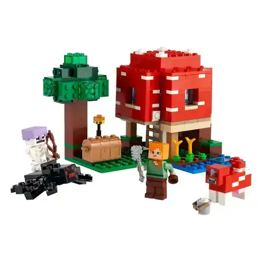LEGO Minecraft: The Mushroom House (21179)