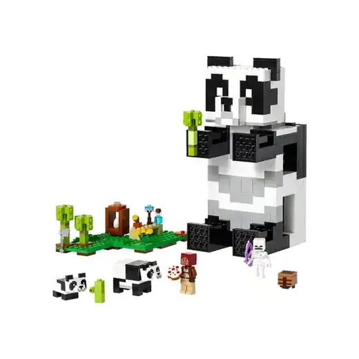 LEGO Minecraft The Panda Haven Toy House with Animals 21245