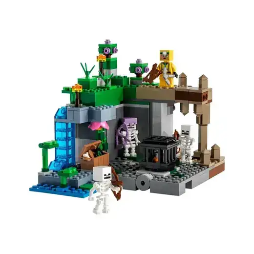 LEGO Minecraft The Skeleton Dungeon 21189 Building Toy Set for Kids, Girls, and Boys Ages 8+; Fun Toy with Spawner and Cave Explorer (364 Pieces)