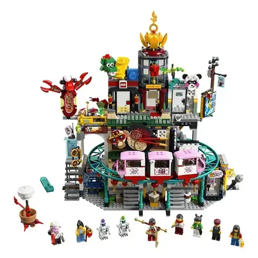 LEGO Monkie Kid The City of Lanterns 80036 Building Kit (2187 pieces)