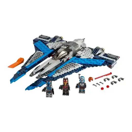 LEGO Star Wars Mandalorian Starfighter 75316 Building Toy Set (544 Pieces)