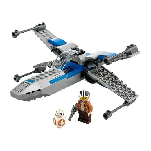 LEGO Star Wars Resistance X-Wing 75297 Poe Dameron Starfighter Building Toy (60 Pieces)