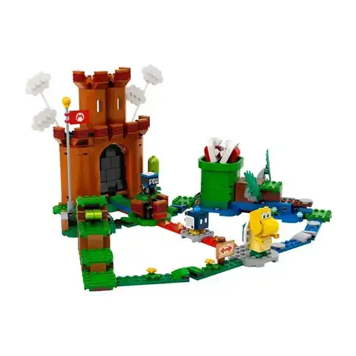 LEGO Super Mario Guarded Fortress Expansion Set 71362 Collectible Building Playset for Kids (468 Pieces)