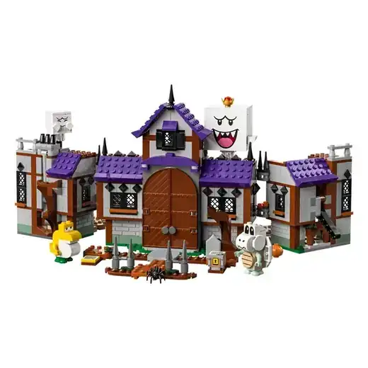 LEGO Super Mario King Boo's Haunted Mansion - Building Toy for Kids Ages 8+ - Mario Toy W/ 4 LEGO Minifigures - Gift for Boys, Girls, & Gamers - 71436