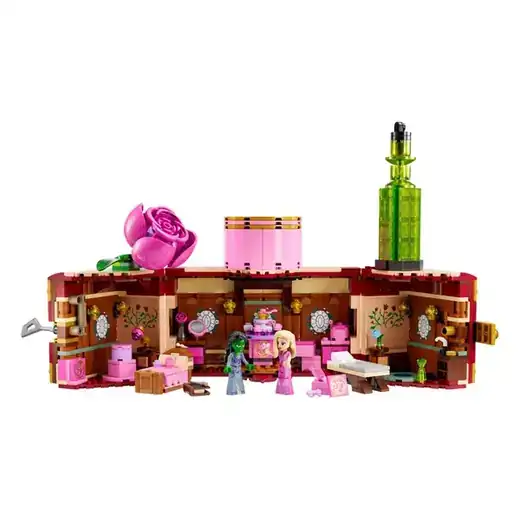 LEGO Wicked Glinda & Elphaba's Dormitory Building Toys - Wicked Toys for Girls & Boys, Age 8+ - Buildable Doll House for Kids - 75683