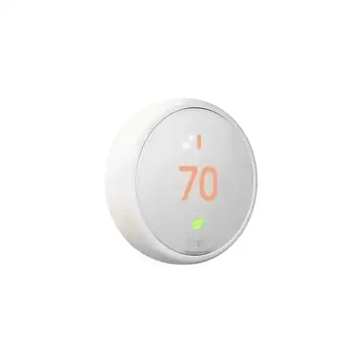 Nest Thermostat E White Wi-Fi Smart Programmable Thermostat T4000ES