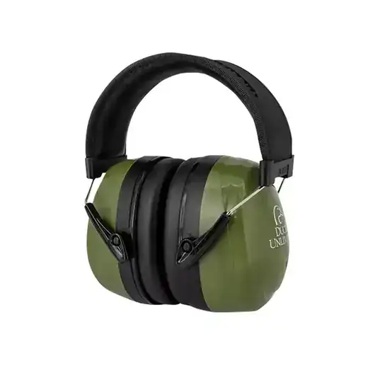 Radians DUHIHPGRBX High Performance Earmuff Over the Head Black/Green