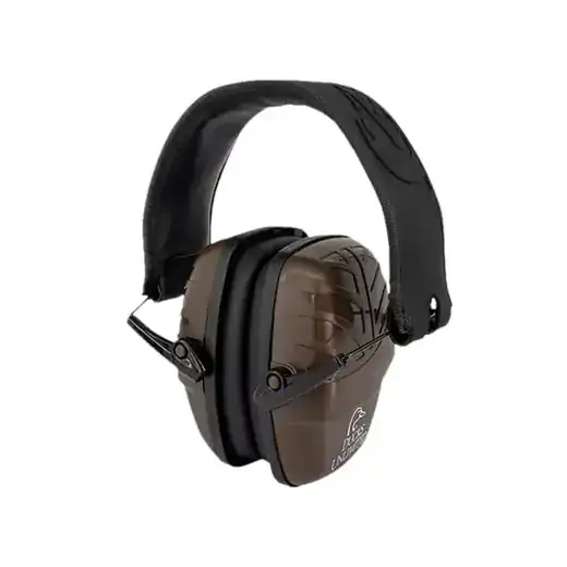 Radians DULOHPBRNBX Low Profile Earmuff Over the Head Brown