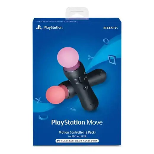 Sony PlayStation VR Move Motion Controller - 2 Pack [PlayStation 4 Accessory]