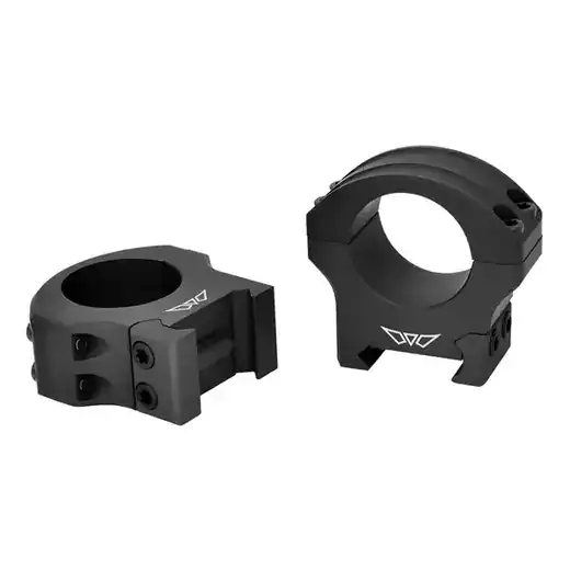 Warne 8501M Hyperlite Matte Black 1″ Medium