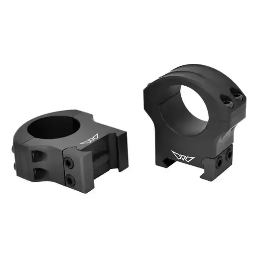 Warne 8502M Hyperlite Matte Black 1″ High