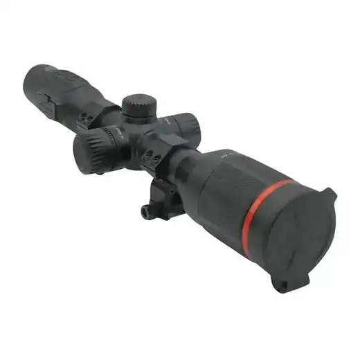 X-Vision 203202 TS300 Thermal Scope with Rings, Black, 2-16x35mm, Multi Reticle/Color 1024×768 OLED, 3,100 yds Detection Range, 640×480 Thermal