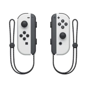 Nintendo Switch (OLED model) with White Joy-Con