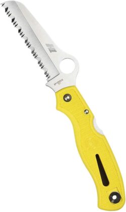 Spyderco Atlantic Salt Rust Free Serrated Edge Knife
