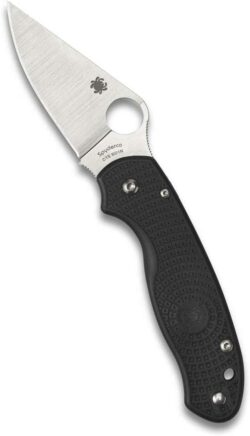 Spyderco Para 3 Lightweight Signature Knife with 2.58" Stainless Steel Blade and Durable FRN Handle - PlainEdge - C223