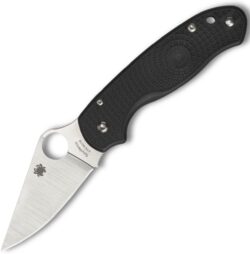 Spyderco Para 3 Lightweight Signature Knife with 2.58" Stainless Steel Blade and Durable FRN Handle - PlainEdge - C223
