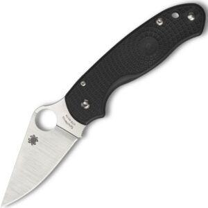 Spyderco Para 3 Lightweight Signature Knife with 2.58" Stainless Steel Blade and Durable FRN Handle - PlainEdge - C223