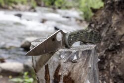Spyderco Delica 4 Lightweight 7.15" Signature Folding Knife with 2.90" Flat-Ground Steel Blade and High-Strength FRN Handle - PlainEdge Grind