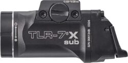 Streamlight 69407 TLR-7 X sub 500-Lumen 5000-Candela Weapon Light Designed Exclusively and Solely for 1913 Short, Includes Mounting Kit, Key, and Multi-Tool, Black